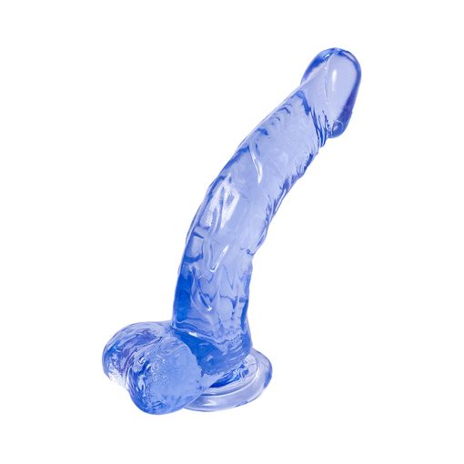 Adam & Eve Cool Curve Jelly Dildo – Curved Suction Cup & Strap-On Compatible - Image 2