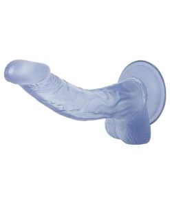 Adam & Eve Cool Curve Jelly Dildo – Curved Suction Cup & Strap-On Compatible