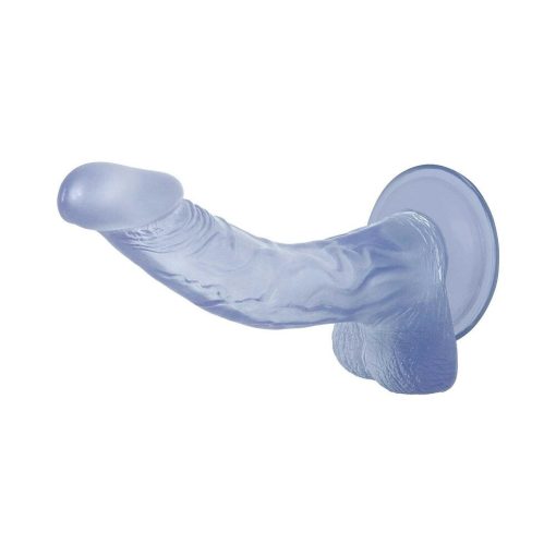 Adam & Eve Cool Curve Jelly Dildo – Curved Suction Cup & Strap-On Compatible - Image 4