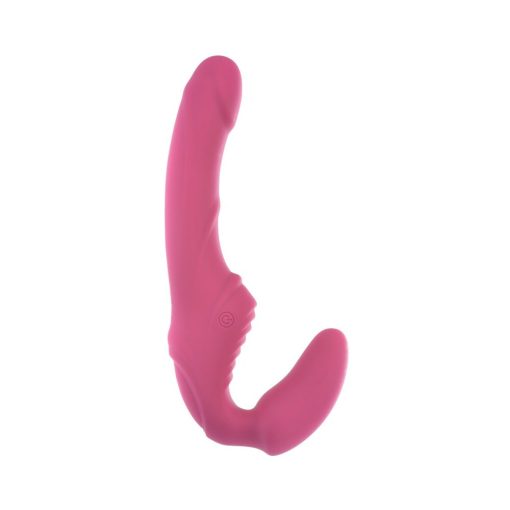 Adam & Eve Strapless Strap-On Vibrator – Rechargeable Dual-Ended Toy - Image 3