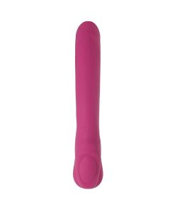 Adam & Eve Strapless Strap-On Vibrator – Rechargeable Dual-Ended Toy