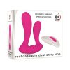Adam & Eve Dual Entry Vibe – Remote-Controlled Double Penetration Vibrator