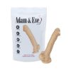 Adam & Eve Adam's Cock 10 In. Dildo – Realistic Suction Cup & Harness Compatible