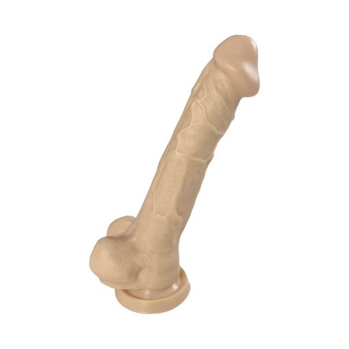 Adam & Eve Adam's Cock 10 In. Dildo – Realistic Suction Cup & Harness Compatible - Image 5