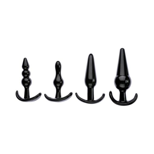 Adam & Eve 4-Piece Anal Plug Kit – Beginner-Friendly Butt Plug Set - Image 2