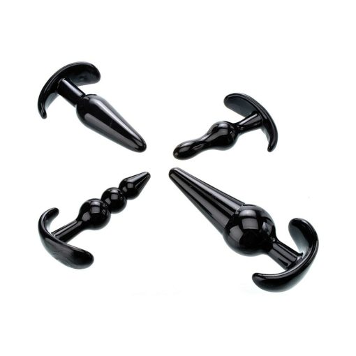 Adam & Eve 4-Piece Anal Plug Kit – Beginner-Friendly Butt Plug Set - Image 3