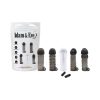 Adam & Eve Vibrating Penis Sleeve Kit – 5 Sleeves + Bullet Vibe