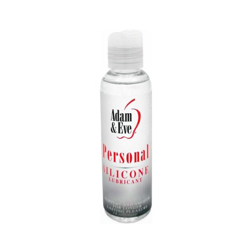 Adam & Eve Personal Silicone Lubricant 4 Oz. – Long-Lasting & Waterproof