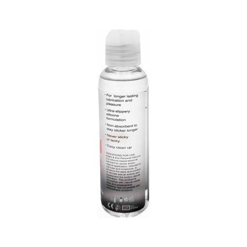 Adam & Eve Personal Silicone Lubricant 4 Oz. – Long-Lasting & Waterproof - Image 2