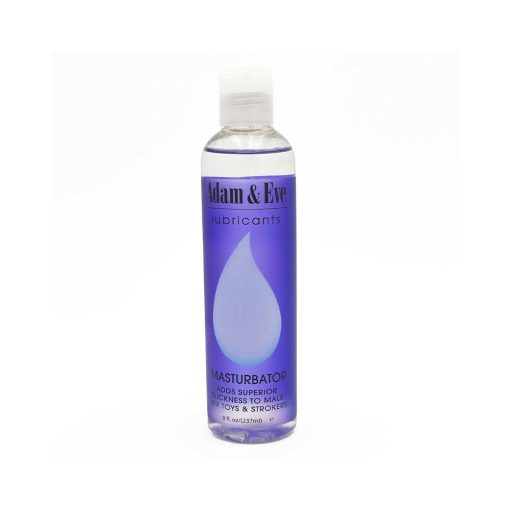 Adam & Eve Water-Based Masturbator Lubricant – 8 Oz Toy-Safe Lube
