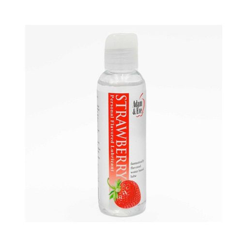 Adam & Eve Flavored Lubricant – Strawberry 4 Oz. Sugar-Free Oral Lube