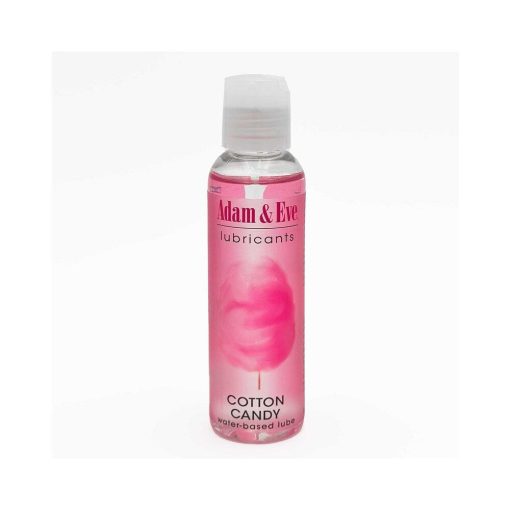 Adam & Eve Flavored Lubricant Cotton Candy – 4 Oz. Sugar-Free Water-Based Lube