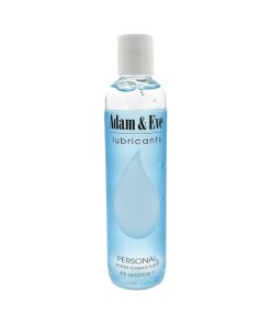 Adam & Eve Personal Water-Based Lubricant 8 Oz – Toy-Safe & Condom-Safe Lube