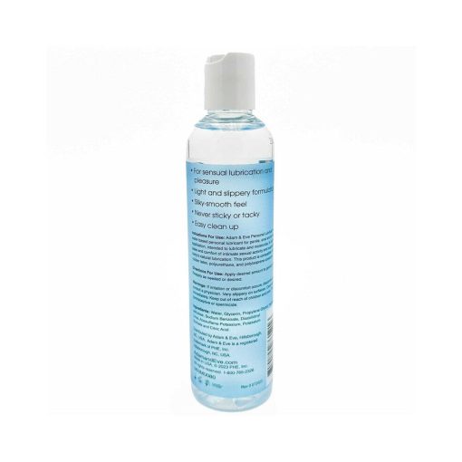 Adam & Eve Personal Water-Based Lubricant 8 Oz – Toy-Safe & Condom-Safe Lube - Image 2