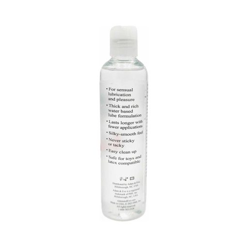 Adam & Eve Water-Based Lubricant – 8 Oz. Toy & Condom Safe Lube - Image 2