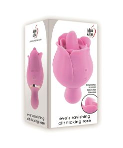Adam & Eve Eve’s Ravishing Clit Flicking Rose – Dual-Ended Rose Vibrator
