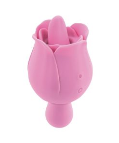 Adam & Eve Eve’s Ravishing Clit Flicking Rose – Dual-Ended Rose Vibrator