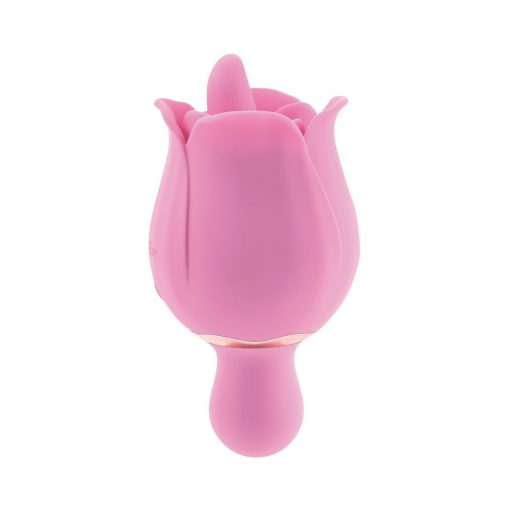 Adam & Eve Eve’s Ravishing Clit Flicking Rose – Dual-Ended Rose Vibrator - Image 3