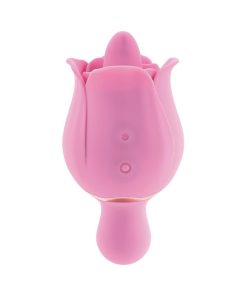 Adam & Eve Eve’s Ravishing Clit Flicking Rose – Dual-Ended Rose Vibrator