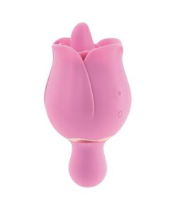 Adam & Eve Eve’s Ravishing Clit Flicking Rose – Dual-Ended Rose Vibrator