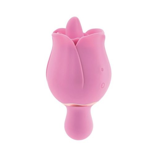 Adam & Eve Eve’s Ravishing Clit Flicking Rose – Dual-Ended Rose Vibrator - Image 6