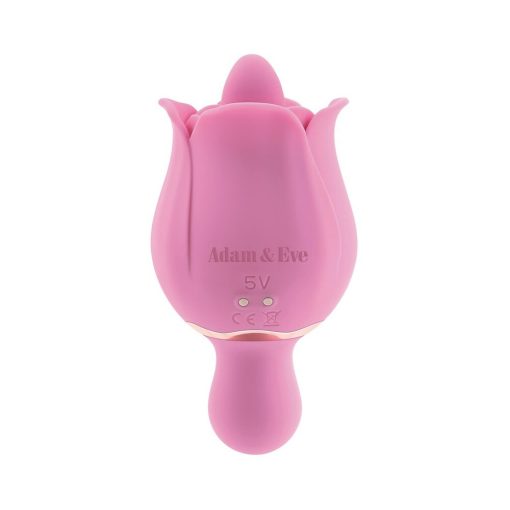 Adam & Eve Eve’s Ravishing Clit Flicking Rose – Dual-Ended Rose Vibrator - Image 7