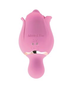 Adam & Eve Eve’s Ravishing Clit Flicking Rose – Dual-Ended Rose Vibrator