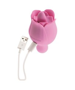 Adam & Eve Eve’s Ravishing Clit Flicking Rose – Dual-Ended Rose Vibrator