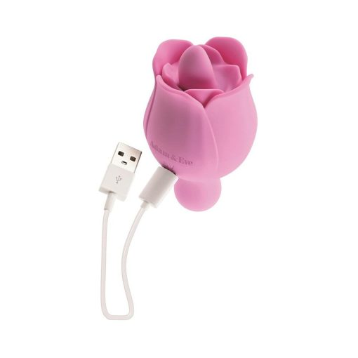 Adam & Eve Eve’s Ravishing Clit Flicking Rose – Dual-Ended Rose Vibrator - Image 10