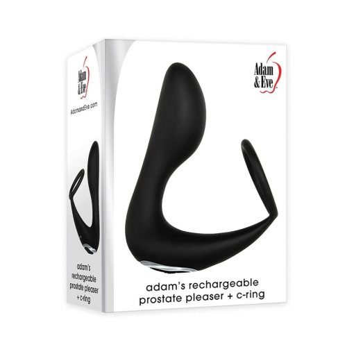 Adam & Eve Rechargeable Prostate Pleaser + C-Ring – Vibrating Toy for Men