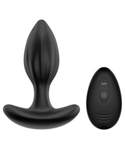 Adam & Eve Vibrating Anal Trainer Set – 3-Piece Silicone Butt Plug Kit