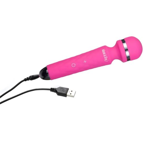 Adam & Eve Peak Wand Massager – Compact Rechargeable Flexible Vibrator - Image 3