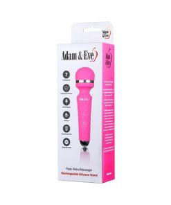 Adam & Eve Peak Wand Massager – Compact Rechargeable Flexible Vibrator