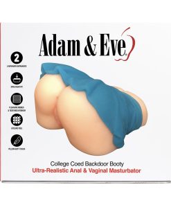 Adam & Eve College Coed Backdoor Booty – Realistic Dual-Entry Masturbator