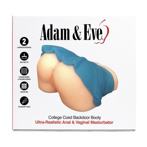 Adam & Eve College Coed Backdoor Booty – Realistic Dual-Entry Masturbator - Image 7