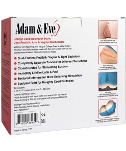 Adam & Eve College Coed Backdoor Booty – Realistic Dual-Entry Masturbator