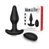 Adam & Eve Carl Vibrating Rimming Plug – Remote Anal Toy with Rotation