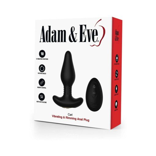 Adam & Eve Carl Vibrating Rimming Plug – Remote Anal Toy with Rotation - Image 8