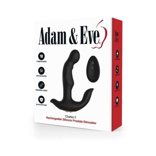 Adam & Eve Charles II Prostate Stimulator – Rotating Beads & Remote Toy - Image 8