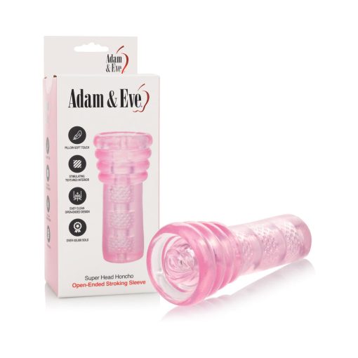 Adam & Eve Super Head Honcho – Open-Ended Male Masturbator Stroker