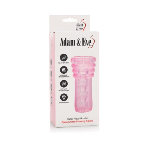Adam & Eve Super Head Honcho – Open-Ended Male Masturbator Stroker - Image 7
