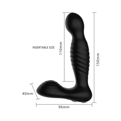 Adam & Eve Derek Warming & Rotating Prostate Vibe – Remote P-Spot Massager - Image 8