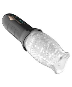 Adam & Eve Gawk Gawk – Rotating & Vibrating Rechargeable Masturbator
