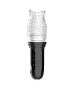 Adam & Eve Gawk Gawk – Rotating & Vibrating Rechargeable Masturbator