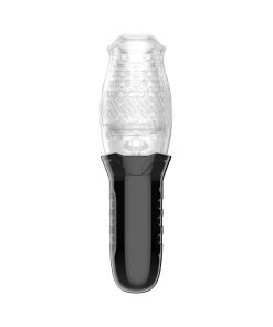 Adam & Eve Gawk Gawk – Rotating & Vibrating Rechargeable Masturbator