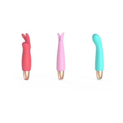 Adam & Eve Playful Seduction Kit – Bullet Vibrator with 3 Sleeves - Image 3