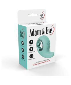 Adam & Eve Curvy Cutie Pleasure Combo – Dual Stimulation Rechargeable Vibe
