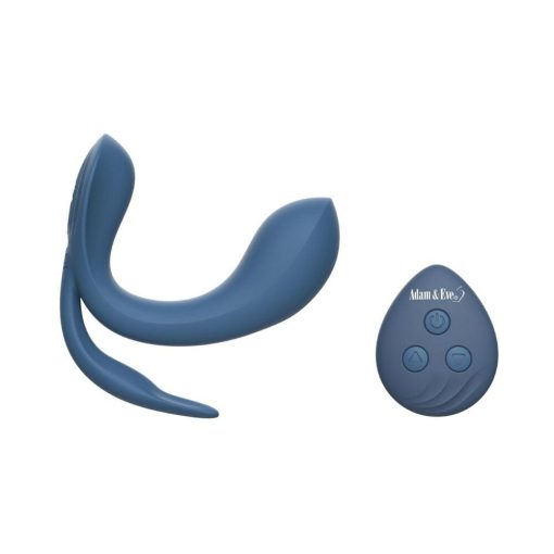 Adam & Eve Licking Vibrator – Triple Stimulating Remote-Control Vibe - Image 2