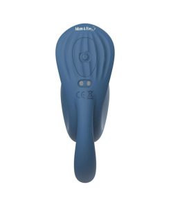 Adam & Eve Licking Vibrator – Triple Stimulating Remote-Control Vibe