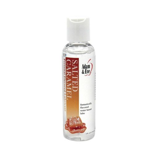 Adam & Eve Flavored Lubricant – Salted Caramel 4 Oz. Sugar-Free Oral Lube